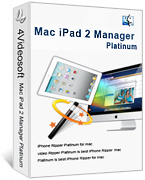 4Videosoft Mac iPad 2 Manager Platinum
