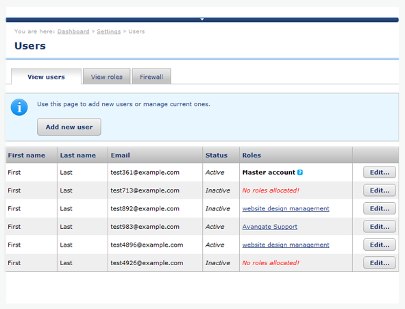 Multi User Access