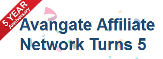 Avangate Affiliate Network 5 Anniversary